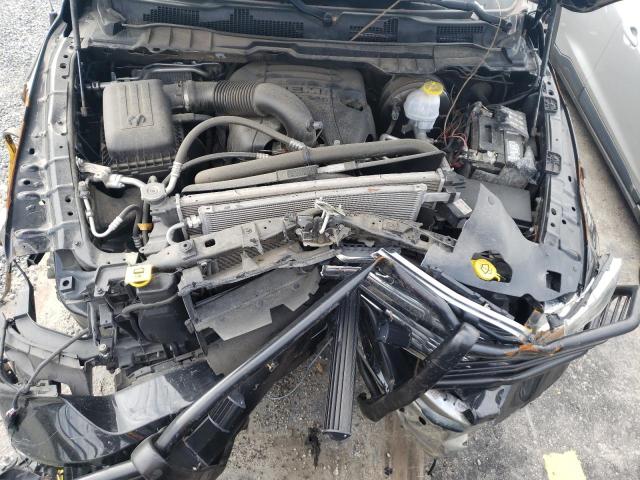 1C6RR7TT1KS587965 - 2019 RAM 1500 CLASS SLT შავი ფოტო 11