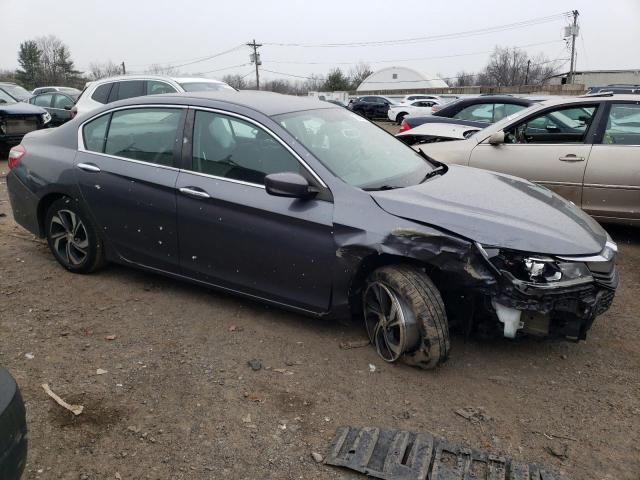 1HGCR2F34HA201858 - 2017 HONDA ACCORD LX GRAY photo 4