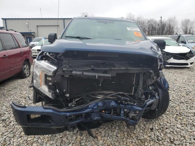 1FTEW1EP6JFD10653 - 2018 FORD F150 SUPERCREW BLUE photo 5
