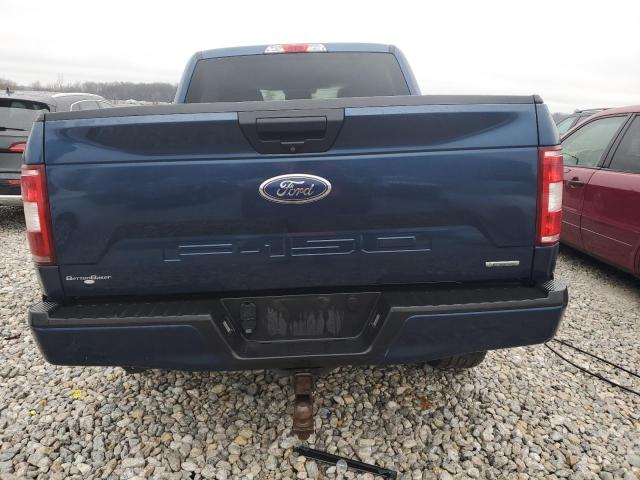 1FTEW1EP6JFD10653 - 2018 FORD F150 SUPERCREW BLUE photo 6