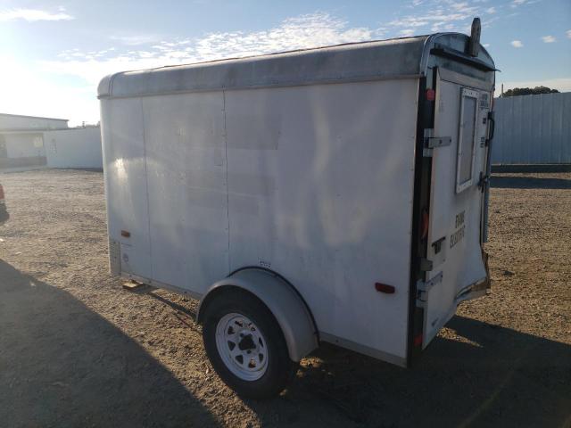 5E2B1081561024310 - 2006 TRAIL KING ENCLOSED WHITE photo 3