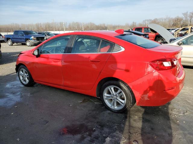 1G1BE5SM9H7263946 - 2017 CHEVROLET CRUZE LT RED photo 2