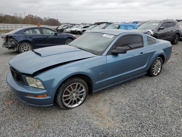 1ZVFT82H965253264 - 2006 FORD MUSTANG GT BLUE photo 1