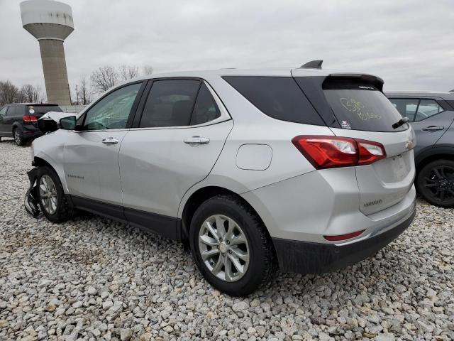 3GNAXUEV3KS573473 - 2019 CHEVROLET EQUINOX LT SILVER photo 2