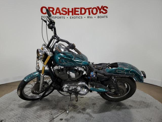 1HD1CT3169K424106 - 2009 HARLEY-DAVIDSON XL1200 C GREEN photo 3