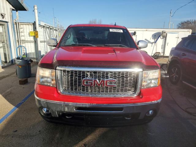 3GTP2VE73CG231129 - 2012 GMC SIERRA K1500 SLE RED photo 5