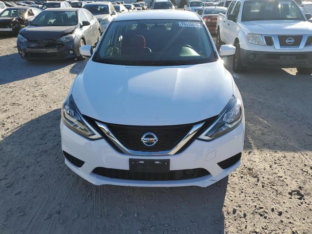 3N1AB7AP5KY244743 - 2019 NISSAN SENTRA S WHITE photo 5