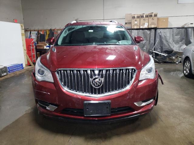 5GAKRBKD7HJ215439 - 2017 BUICK ENCLAVE MAROON photo 5