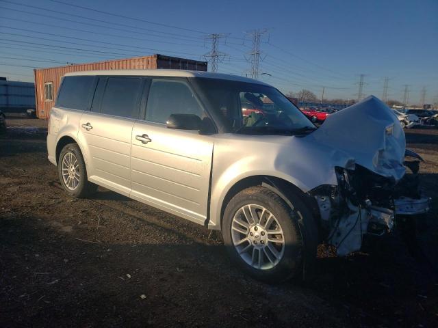 2FMHK6C84DBD06958 - 2013 FORD FLEX SEL SILVER photo 4