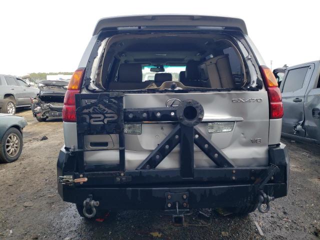 JTJBT20XX70137155 - 2007 LEXUS GX 470 SILVER photo 6