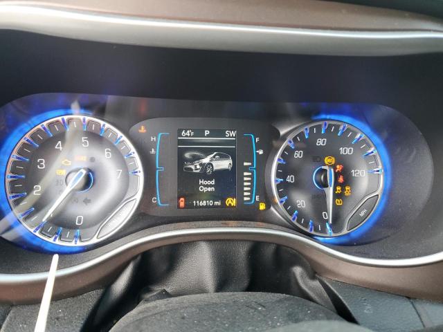 2C4RC1BG0HR831904 - 2017 CHRYSLER PACIFICA TOURING L BLACK photo 9