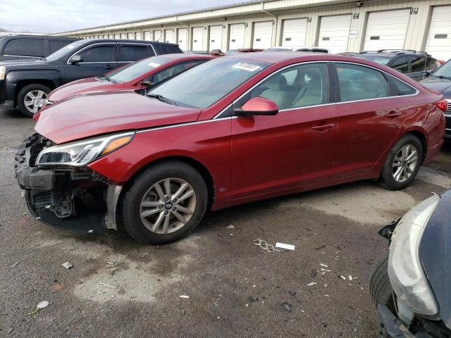 5NPE24AF7GH383541 - 2016 HYUNDAI SONATA SE BURGUNDY photo 1