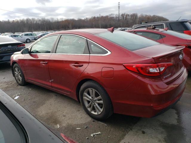 5NPE24AF7GH383541 - 2016 HYUNDAI SONATA SE BURGUNDY photo 2