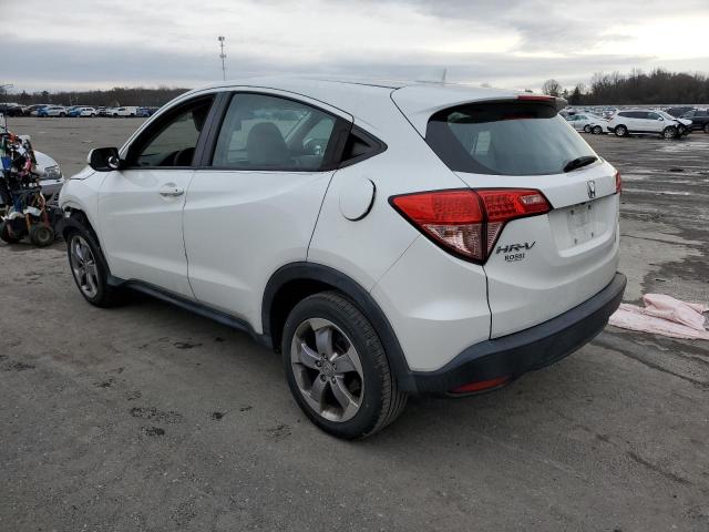 3CZRU6H39JM717177 - 2018 HONDA HR-V LX WHITE photo 2