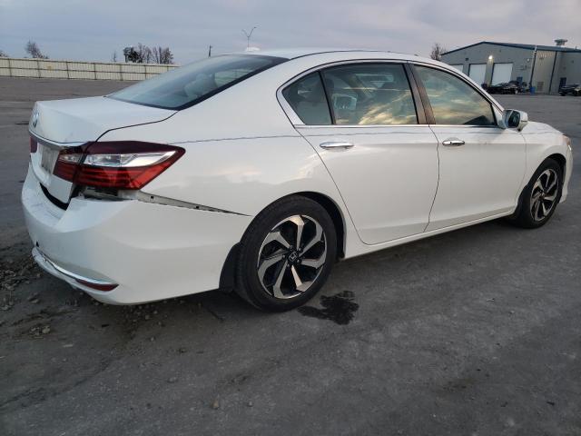 1HGCR2F06GA205320 - 2016 HONDA ACCORD EX WHITE photo 3