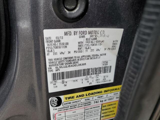 5LMJJ2J5XDEL05305 - 2013 LINCOLN NAVIGATOR 灰色 照片 12