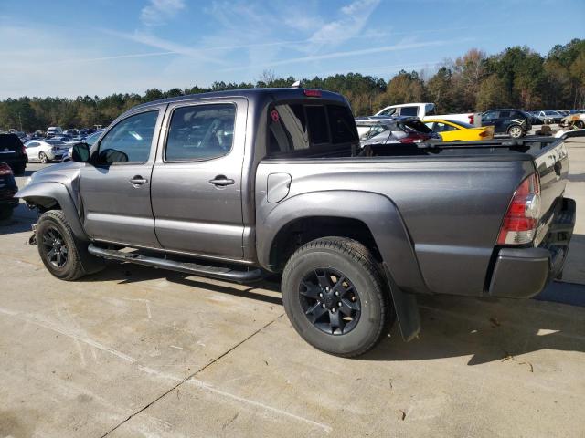 5TFJU4GN0FX086704 - 2015 TOYOTA TACOMA DOUBLE CAB PRERUNNER GRAY photo 2