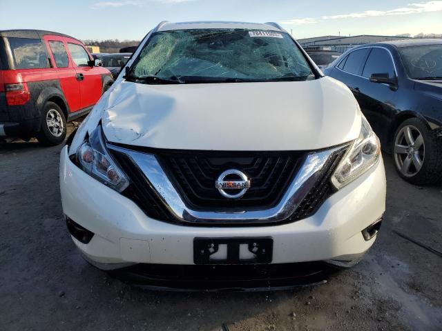 5N1AZ2MH2GN133079 - 2016 NISSAN MURANO S WHITE photo 5