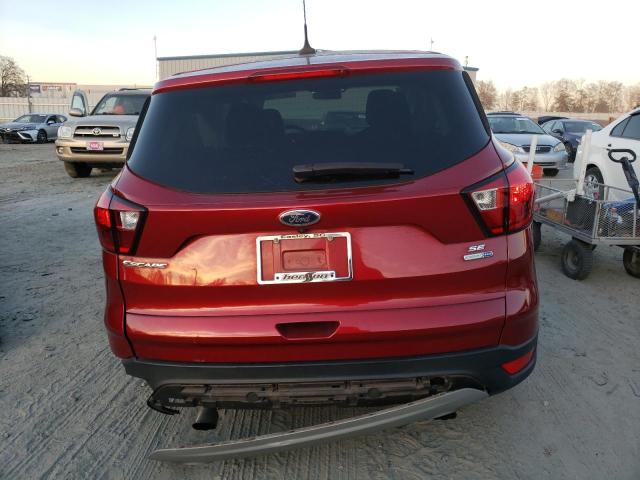 1FMCU9GD1KUA50136 - 2019 FORD ESCAPE SE BURGUNDY photo 6