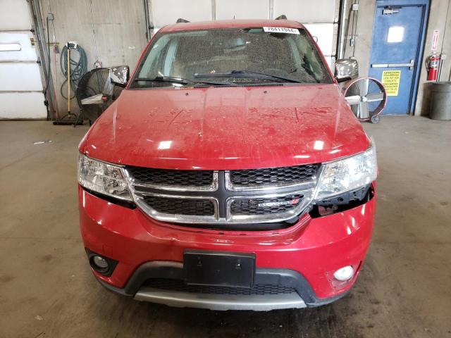 3C4PDCBB2GT108037 - 2016 DODGE JOURNEY SXT RED photo 5