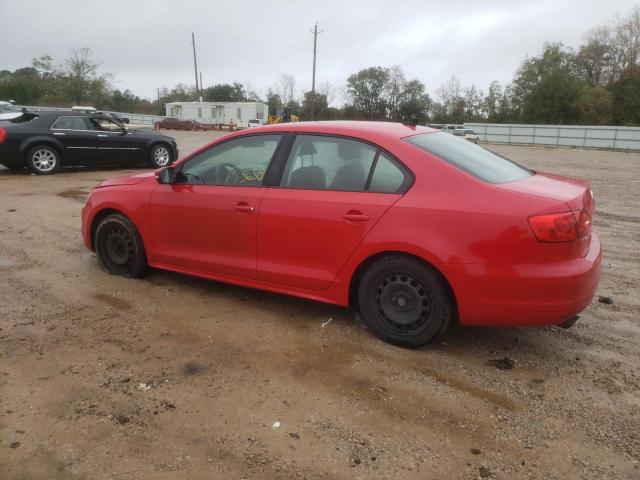 3VWD07AJ8EM370079 - 2014 VOLKSWAGEN JETTA SE RED photo 2