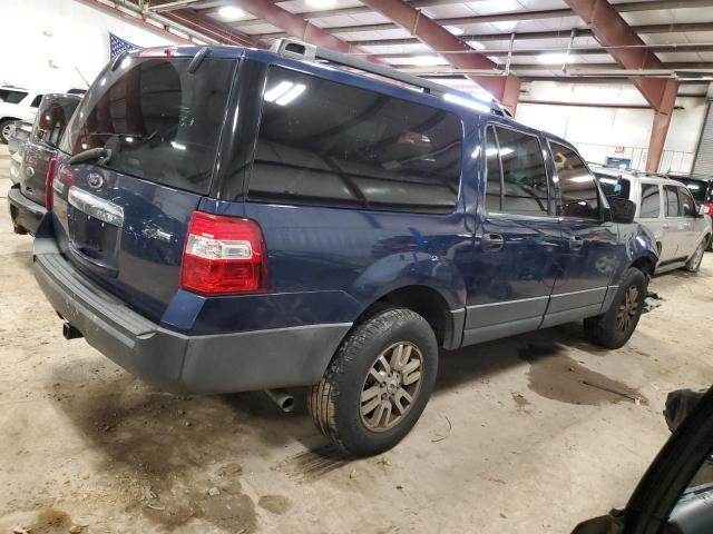 1FMJK1F58CEF14110 - 2012 FORD EXPEDITION EL XL BLUE photo 3