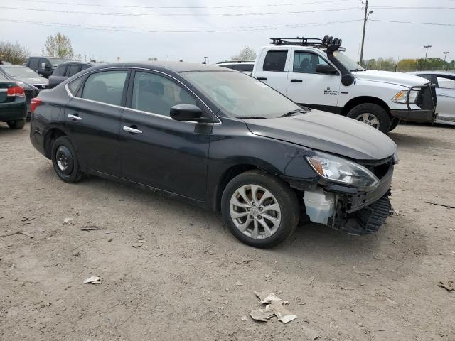 3N1AB7AP9KY295484 - 2019 NISSAN SENTRA S BLACK photo 4