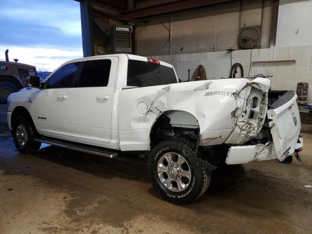 3C6UR5DL1KG727808 - 2019 RAM 2500 BIG HORN WHITE photo 2