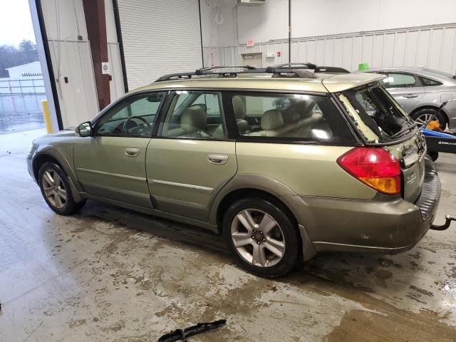 4S4BP86C854356762 - 2005 SUBARU LEGACY OUTBACK H6 R LL BEAN GREEN photo 2