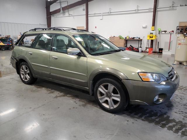 4S4BP86C854356762 - 2005 SUBARU LEGACY OUTBACK H6 R LL BEAN GREEN photo 4