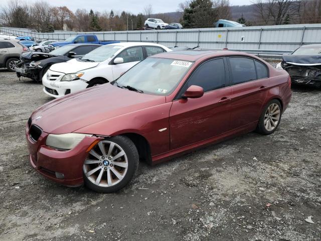 WBAPH7C58BE682619 - 2011 BMW 328 I RED photo 1