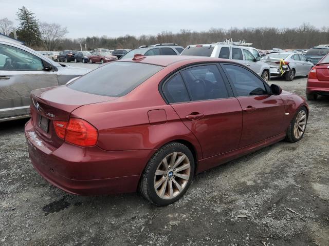 WBAPH7C58BE682619 - 2011 BMW 328 I RED photo 3