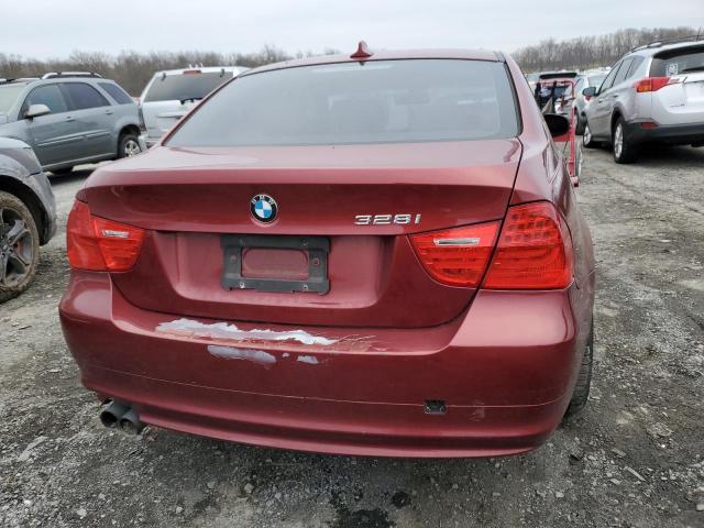 WBAPH7C58BE682619 - 2011 BMW 328 I RED photo 6