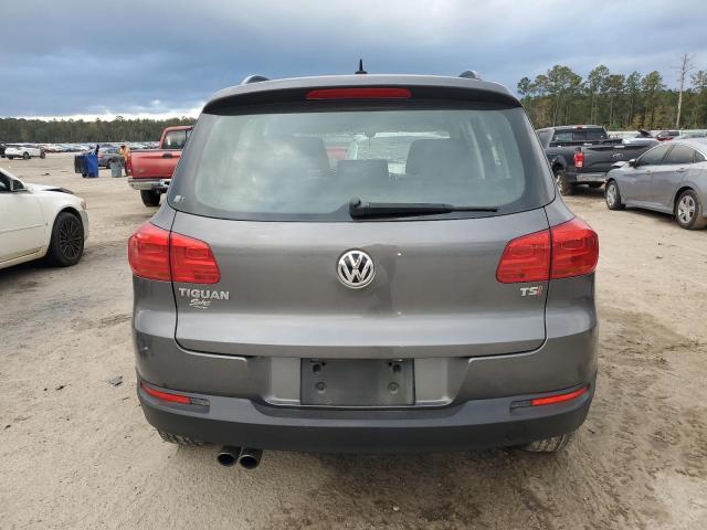 WVGAV7AX4GW533630 - 2016 VOLKSWAGEN TIGUAN S GRAY photo 6