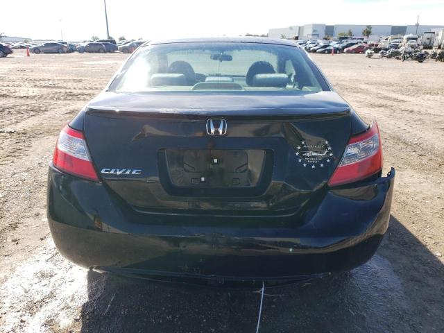 2HGFG12827H581684 - 2007 HONDA CIVIC EX BLACK photo 6