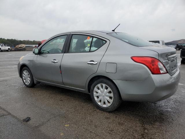 3N1CN7AP0CL858890 - 2012 NISSAN VERSA S GRAY photo 2