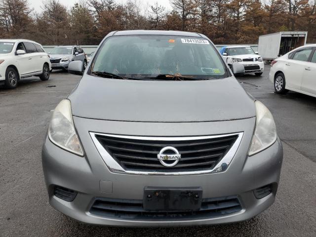 3N1CN7AP0CL858890 - 2012 NISSAN VERSA S GRAY photo 5