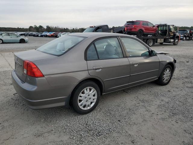 2HGES16534H567797 - 2004 HONDA CIVIC LX GRAY photo 3