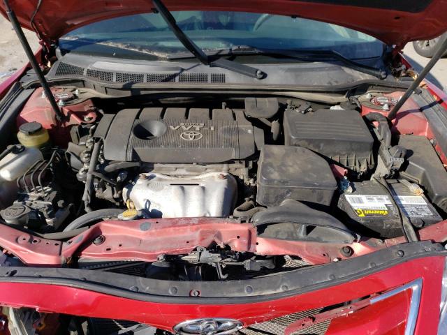 4T4BF3EK5AR012644 - 2010 TOYOTA CAMRY BASE RED photo 11