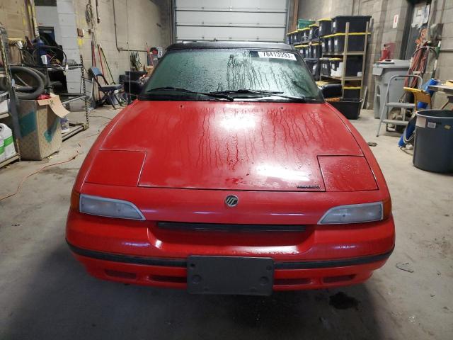 6MPCT01Z3P8643500 - 1993 MERCURY CAPRI RED photo 5