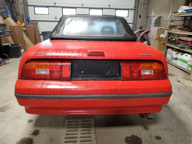 6MPCT01Z3P8643500 - 1993 MERCURY CAPRI RED photo 6