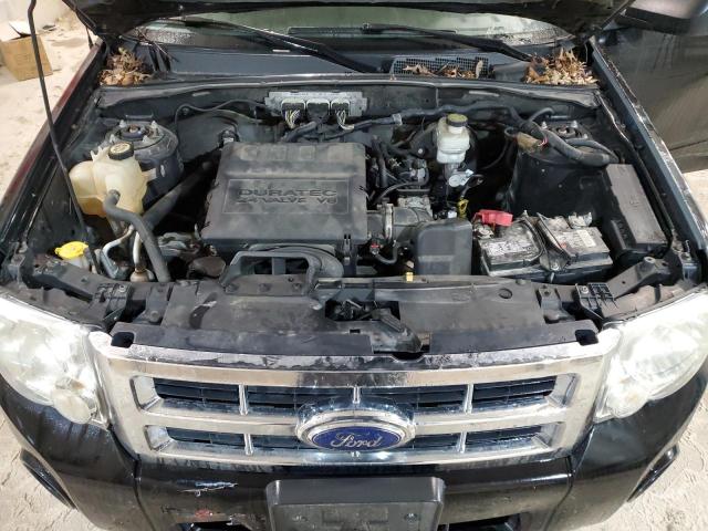 1FMCU03G29KC46586 - 2009 FORD ESCAPE XLT BLACK photo 11