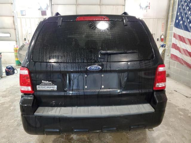 1FMCU03G29KC46586 - 2009 FORD ESCAPE XLT BLACK photo 6