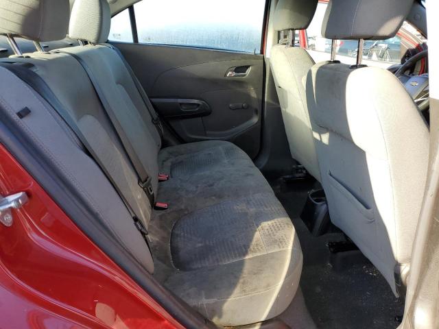 1G1JA5SH0C4112899 - 2012 CHEVROLET SONIC LS Qırmızı foto 10
