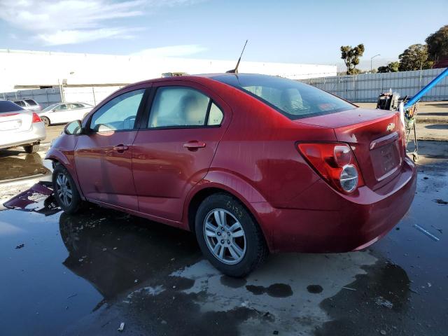 1G1JA5SH0C4112899 - 2012 CHEVROLET SONIC LS Qırmızı foto 2