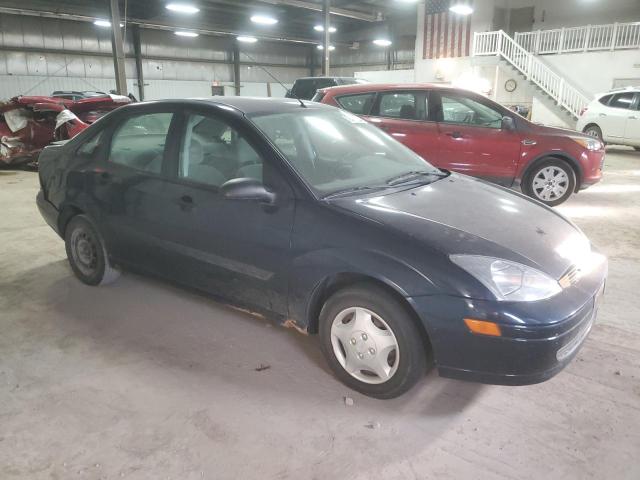 1FAFP33P82W281566 - 2002 FORD FOCUS LX BLUE photo 4