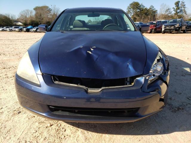 1HGCM56745A074074 - 2005 HONDA ACCORD EX BLUE photo 5