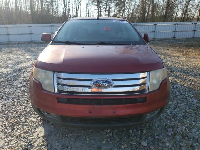 2FMDK48C68BA20891 - 2008 FORD EDGE SEL RED photo 5