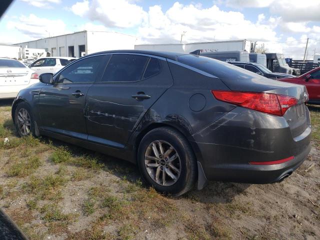 KNAGM4A7XB5123751 - 2011 KIA OPTIMA LX GRAY photo 2