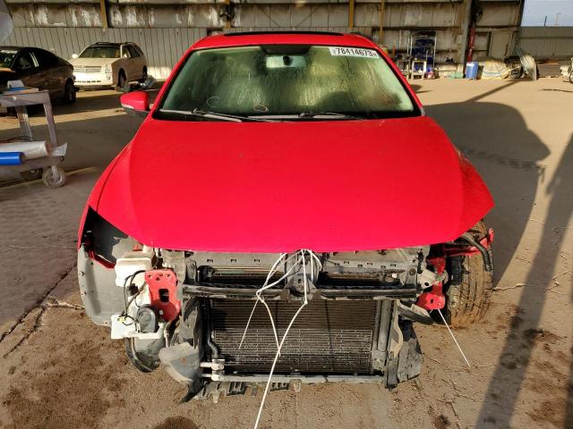 3VWLL7AJXCM392875 - 2012 VOLKSWAGEN JETTA TDI RED photo 5